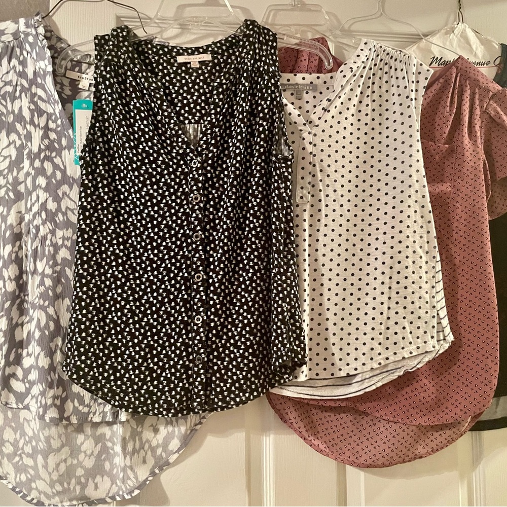 StitchFix brands - 5 tops for one low price! short sleeve & sleeveless